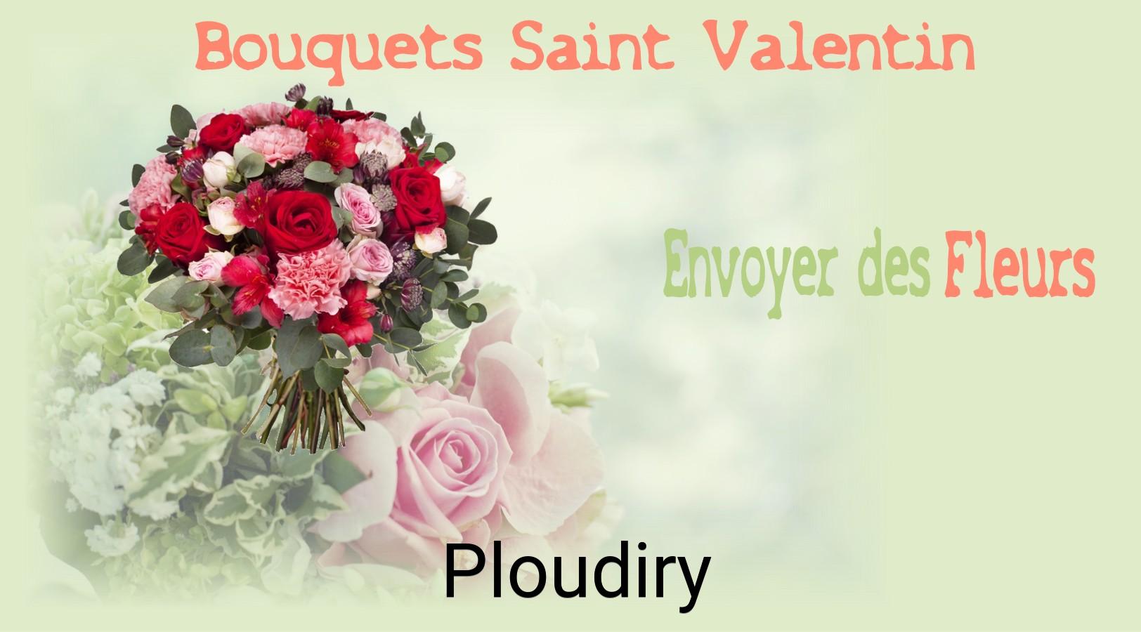 Roses de Saint-Valentin livrées à Ploudiry